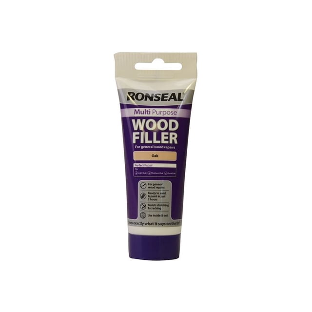 Ronseal - Multipurpose Wood Filler Tube Oak 100g