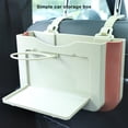 thumbnail image 2 of fastboy Foldable Car Trash Can Seat Back Waste Bin Space-saving Vehicle Clip Container Paper Storage Case Box Styling Interior Beige 3, 2 of 6