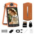 thumbnail image 1 of MUOXUEQN Flip Selfie Camera, 64MP Digital Camera with 3.5" Touchscreen, Dual-Color Fill Light, Bluetooth Remote, WiFi, Student Vlog Camera,, 1 of 8