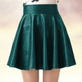 thumbnail image 1 of Jupe, Jupe Décontractée pour Filles Printemps et Été Taille Haute Unie, 1 of 4