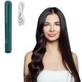 thumbnail image 2 of 2-in-1 Mini Curling Iron, Portable Travel Curler, USB Rechargeable, Ceramic Tourmaline, Wet/Dry Use, Compact for Hair Styling, 2 of 6