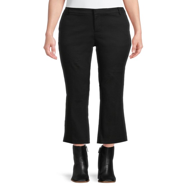 CHUANK Pantalon Droit pour Femmes 28” Entrejambe 2-20