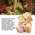 thumbnail image 3 of Figurine, Sculpture de Lapin Vive Application Large Exquise pour la Pelouse pour la Cour, 3 of 8