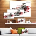thumbnail image 2 of Impression sur toile « Japan Warrior » Design Art, 2 of 3