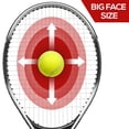 thumbnail image 3 of Tennis Racket Lightweight Shockproof Tennis Racquet with Carry Bag, 3 of 7