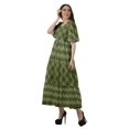 thumbnail image 2 of Moomaya Robes de Soirée pour Femmes Grande Taille Imprimées Tenue Décontractée Vêtements pour Dames, 2 of 4