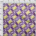 thumbnail image 3 of oneOone Georgette Viscose Violet Fabric Abstracts Craft Projects Decor Fabric Printed By The Yard 42 Inch Wide, 3 of 4