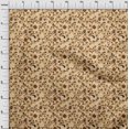 thumbnail image 4 of oneOone Rayon Beige Fabric Floral Craft Projects Decor Fabric Printed By The Yard 56 Inch Wide, 4 of 4
