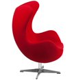 thumbnail image 3 of Canadian Egg Lounge Chair Red, 3 of 3