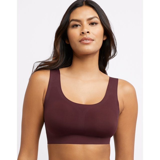 Bali Womens Comfort Revolution EasyLite Seamless Wirefree Bra, M, Nightfire Red