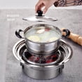 thumbnail image 3 of kurtrusly Korean Charcoal Barbecue Grill Portable Charcoal Stove Without Plate Rack, 3 of 8