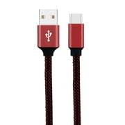 EGNMCR Nylon Strong Rope USB-C Type-C 3.1 Data Sync Charger Charging Cable Cord cable