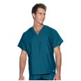 thumbnail image 1 of Landau Essentials Haut de Sarrau à Encolure en V : 1 Poche, Réversible, Unisexe, Coupe Classique Décontractée Sarraus Médicaux 7502, 1 of 4