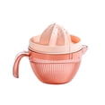 thumbnail image 2 of Meitianfacai Hand Juicer Citrus Orange Squeezer, Manual Lid Rotation Press Reamer for Lemon Lime Grapefruit with Strainer and Container, 2 of 7