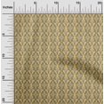 thumbnail image 1 of oneOone Silk Tabby Fabric Diamond & Chevron Ikat Printed Fabric 1 Yard 42 Inch Wide, 1 of 4