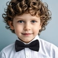 thumbnail image 1 of Children's Plaid Bow Tie for School Uniforms - Unisex Comfortable Breathable Fabric Student Accessory, 1 of 6