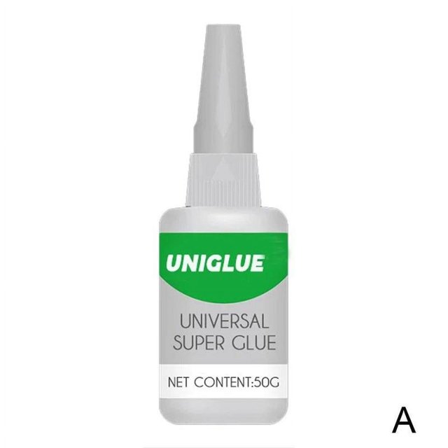 Uniglue Super Adhesive - Strong Bond For Resin Ceramic Glass Metal and
