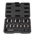 thumbnail image 2 of Damaged Screw Extractor Set, High Carbon Steel 3/8in Drive 15Pcs Damaged Screw Extractor Robust  for Nuts Studs Fittings for Repair Maintenance, 2 of 7