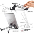 thumbnail image 4 of KEKO Universal Foldable Tablet Stand for iPad/Android Tablet Holder/Galaxy/Kindle + Smartphone, E-Readers Compatible with Protective Case or Sleeve Accessories, 4 of 7