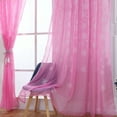 thumbnail image 3 of WIFKLSIIPG 1PCS Christmas Snowflake Curtain Tulle Window Treatment Voile Drape Valance, 3 of 6