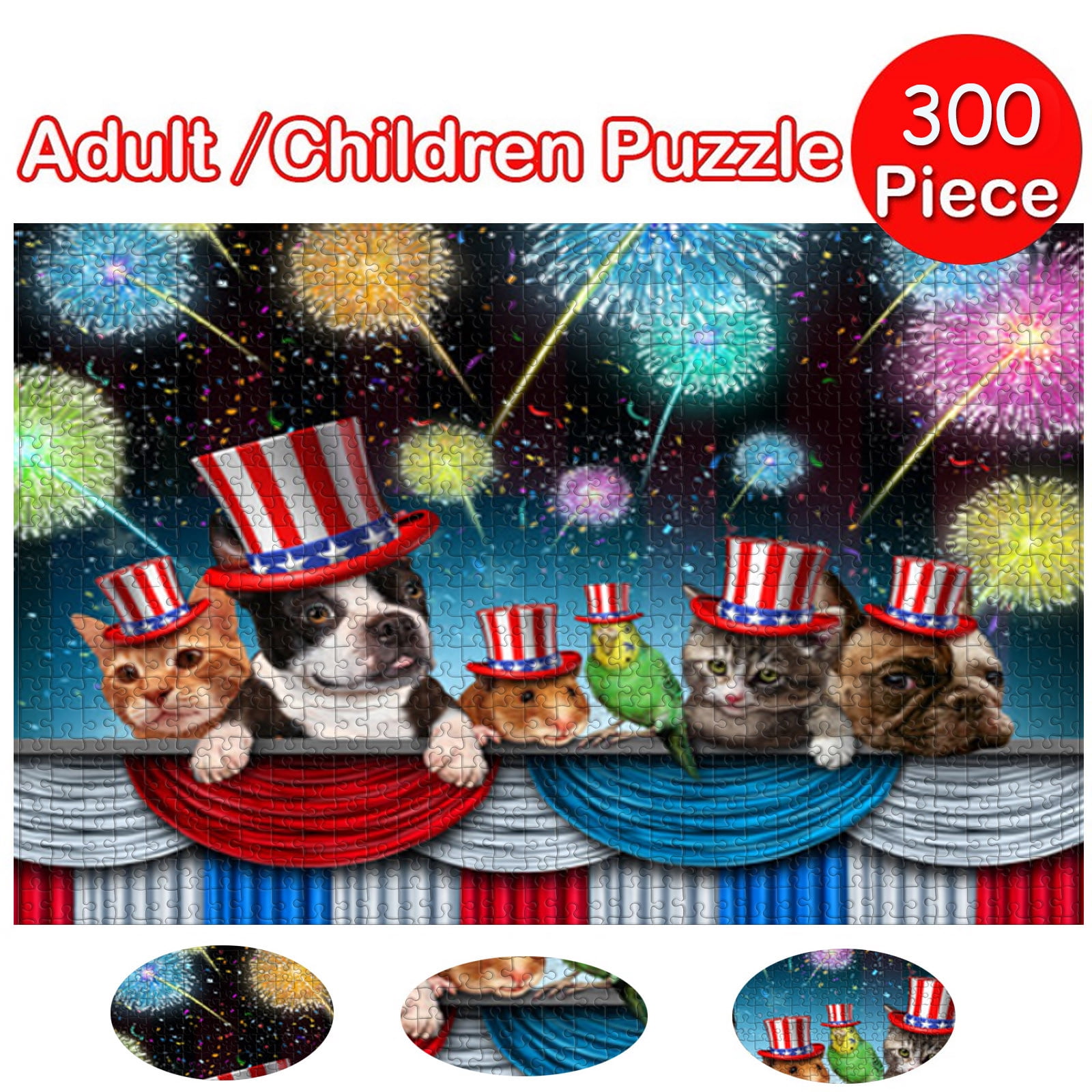 Apmemiss Christmas Clearance Adults Puzzles 300 Piece Large Puzzle Game Interesting Toys Personalized Gift