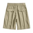 thumbnail image 3 of Birdeem Mens Plus Size Cargo Shorts Multi-Pockets Relaxed Summer Beach Shorts Pants, 3 of 4