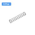 thumbnail image 3 of Unique Bargains Ressort de Compression 5 Pack en Acier Inoxydable 304, 5mm OD, Fil de 0,5 Mm, Longueur de 25 Mm, 3 of 6