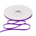 thumbnail image 1 of Joycrosso 1/4 Inch Purple Solid Satin Ribbon, 100 Yards Double Faced Satin for Gift Wrapping Floral Bouquets Wedding Party Decoration, 1 of 7