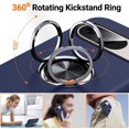 thumbnail image 3 of KOMI for Google Pixel 9 Pro XL Case, Slim Fit Case for Pixel 9 Pro XL with Metal Ring Holder Kickstand, Dual Layer Shockproof Protective Phone Case for Google 9 Pro XL 6.8", Blue, 3 of 5