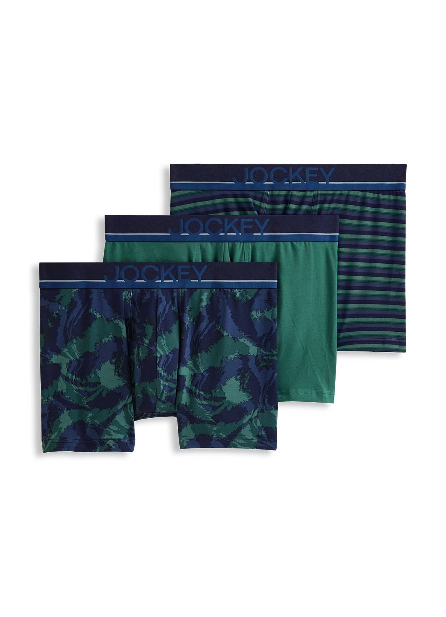 Jockey True Style 4" Trunk - 3 Pack