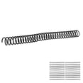 thumbnail image 4 of 20Pcs Plastic Spiral Binding Coils, Durable with Long Life, 19mm Inner Diameter, Convenient Binding Method,  Gloss Without Breakage 30 Holes, for A4 A5 Notebook, 4 of 7