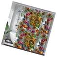 thumbnail image 2 of Walson Bathroom Showering Curtain Waterproof Polyester Modern Style Bathing Printing Curtains Decoration Drape Household Toilet Type 7, 2 of 9