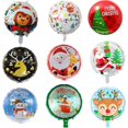 thumbnail image 2 of Set Of 5 Merry Christmas Round Balloons For Christmas Xmas Party Decoration Items Christmas New Year Party Props Favors Christmas Party Backdrop (Set Of 5), 2 of 4