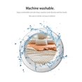 thumbnail image 4 of Suncoda Summer Quilt, Summer Washed Cotton Conditioned Quilt Summer Cool Quilt Machine Washable Thin Quilt Quilt Core Student Bedroom Dormitory Summer Quilt, 4 of 7