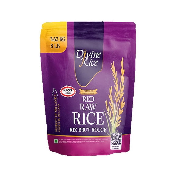 Riz Divine Rice Rouge Cru (8 Lb)