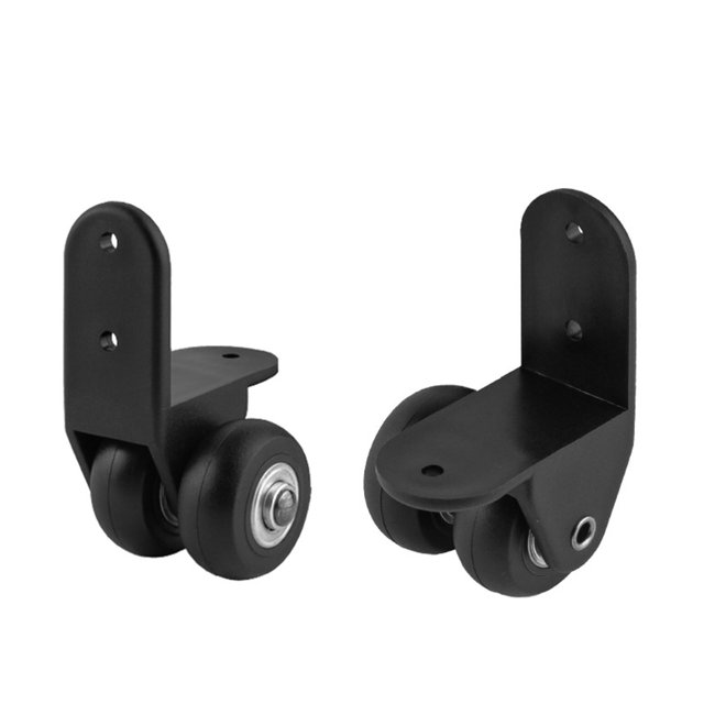 lionlar 2 Pack Plastic Left & Right Luggage Suitcase Roller Universal Replacement Wheels