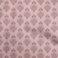 thumbnail image 1 of oneOone Polyester Spandex Dusty Pink Fabric Mandala Craft Projects Decor Fabric Printed By The Yard 56 Inch Wide, 1 of 5