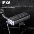 thumbnail image 4 of 8LED Bike Light Front Bicycle Headlight High Brightness Rechargeable Cycling Light 9600mAh Power Banks Waterproof with 5 Light Modes for Mountain Road Bike, 4 of 8