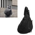 thumbnail image 1 of Waterproof Sling Bag, Minimalist Appearance Large Black Sling Bag  For Men For Cycling, 1 of 8