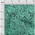 thumbnail image 2 of oneOone Silk Tabby Sea Green Fabric Moire Craft Projects Decor Fabric Printed By The Yard 42 Inch Wide, 2 of 4