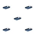 thumbnail image 2 of Transemion Pot Lid Holder with Tray Nonslip Kitchen Multi-purpose Organizer Spatula Pan Stand Cabinet Storage Rack Household Blue 5Set, 2 of 6