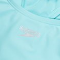 thumbnail image 3 of Speedo Girl's UV Protection Printed Colour Block Thick Strap Two Piece Tankini Set Swimsuit - Arctic Glass, Size 14, 3 of 4