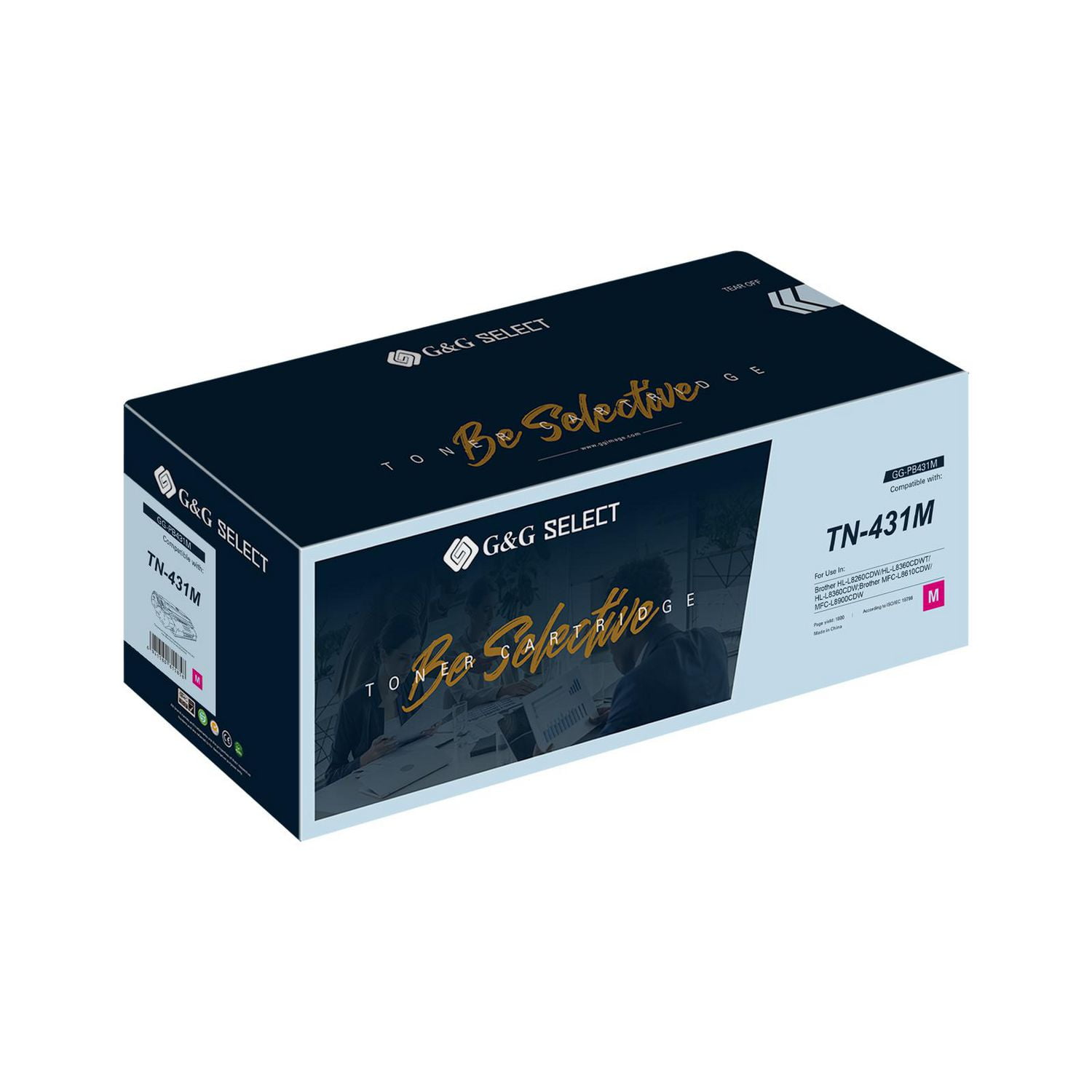 G&G Select Brother TN-431 Nouvelle cartouche de toner magenta compatible