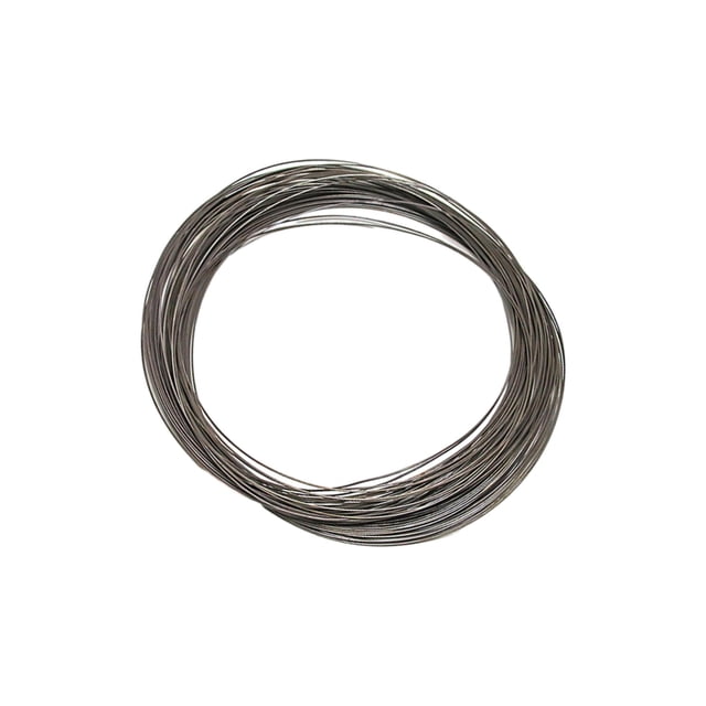 kurtrusly Ceramic Hanging Fired Tungsten Wire Tools Small for Object Pendant 3mm Porcelain silver black 2mm