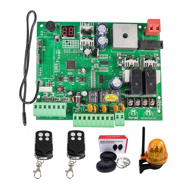 12V/24V Board For Automatic Double Arms Swing Gate Opener Control Board Panel Smart Control Center System Replace Fittings ,Long Lasting