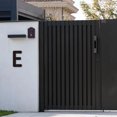 thumbnail image 5 of Big Savings! Three-Dimensional Iron Art Number Sign, House Number Metal Letters, Wall-Mounted Home Address Sign with Screws for Outdoor and Indoor Use, 5 of 5