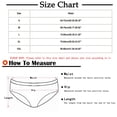 thumbnail image 3 of Liquidation à 50 % de Rabais Culottes pour Femmes en Coton Demi-Enveloppées Taille Haute Couleur Unie Aguichant Culottes pour Femmes, 3 of 5