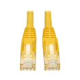 thumbnail image 3 of Tripp Lite Cat6 Gigabit Snagless Molded Patch Cable (RJ45 M/M) - Yellow, 4-ft.(N201-004-YW), 3 of 3