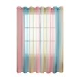 thumbnail image 4 of Rideau Transparent Semi-Transparent Décor de Ferme Rideau en Fil pour Ferme Rose B, 4 of 9