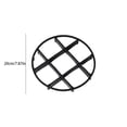 thumbnail image 3 of Flowerpots with Dish Ceramic, Prevention Flower Pot Reusable Mesh Pad Plant Rack Stand Flower Pot Feet Elevator Support Drainer Flowerpot Plants Root Rot Prevention, Flower Pots, 3 of 3